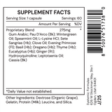 NuVision Health Center Systemic Formulas #4 - FungDX, view 2