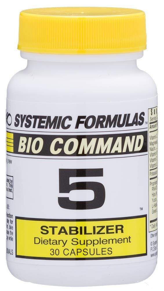 NuVision Health Center Systemic Formulas #5 - Stabilizer