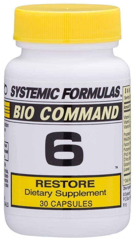 NuVision Health Center Systemic Formulas #6 - Restore