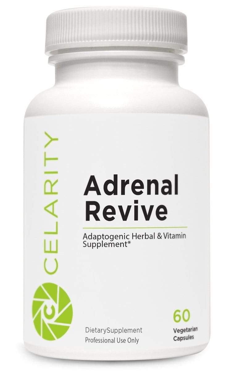 NuVision Health Center Adrenal Revive by Celarity | Adaptogenic Herbal & Vitamin Support for Adrenals