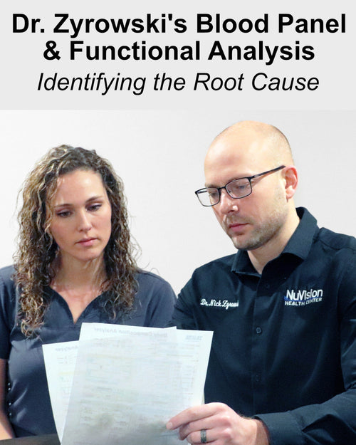 NuVision Health Center Dr. Zyrowski's Blood Panel and Functional Analysis