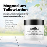NuVision Health Center Great Lakes Organix Magnesium Tallow Lotion, view 2