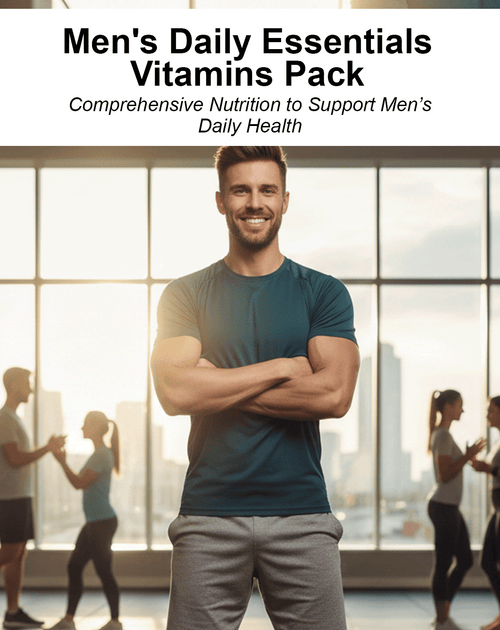 NuVision Health Center Men's Daily Essentials Vitamin Pack