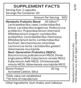 NuVision Health Center Metabolic uBiomic by Alimentum Labs, view 2