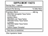 NuVision Health Center Systemic Formulas BLDB - Tonic, view 2
