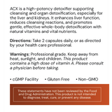 NuVision Health Center Systemic Formulas ACX - Vitamin Detox, view 2