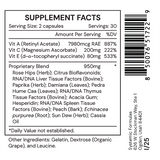 NuVision Health Center Systemic Formulas ACX - Vitamin Detox, view 3
