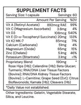 NuVision Health Center Systemic Formulas DV3 - D3 + K2, view 3