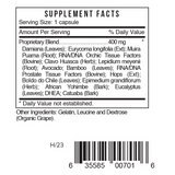 NuVision Health Center Systemic Formulas M+ (Male/Endocrine), view 3
