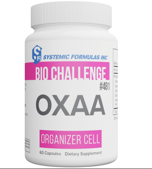 NuVision Health Center Systemic Formulas OXAA Organizer Cell