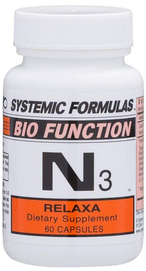 NuVision Health Center Systemic Formulas N3 (Relaxa)