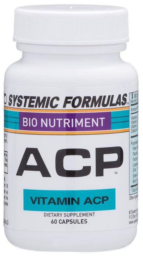 NuVision Health Center Systemic Formulas Vitamin ACP