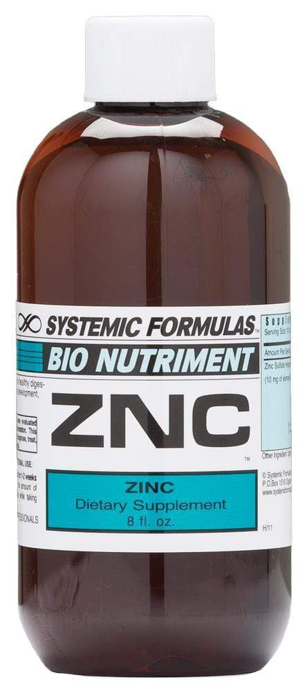 NuVision Health Center Systemic Formulas ZNC - Zinc Chelate