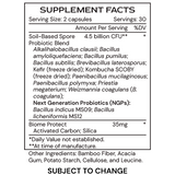NuVision Health Center Terra uBiomic by Alimentum Labs | Soil Based Organism Probiotic, view 2