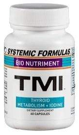 NuVision Health Center Systemic Formula TMI - Thyroid Metabolism + Iodine