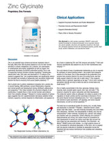 NuVision Health Center Zinc Glycinate, view 2