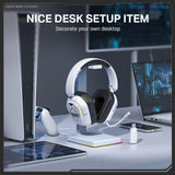 Onikuma Gaming ONIKUMA GT883 Wireless Gaming Headset with 4-Mode Connectivity, 50mm Stereo Surround Sound, Retractable Mic, and 60H Battery Life, view 5