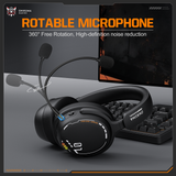Onikuma Gaming ONIKUMA GT886 3-Mode Wireless Gaming Headset with 1000mAh Battery, 360° Rotatable Mic, and RGB Lighting, view 5