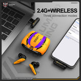 Onikuma Gaming ‌ONIKUMA TX616 Dual-Mic Noise Reduction Earbuds with Tri-Mode Seamless Connectivity, view 4