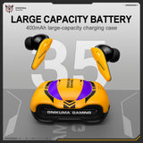 Onikuma Gaming ‌ONIKUMA TX616 Dual-Mic Noise Reduction Earbuds with Tri-Mode Seamless Connectivity, view 5