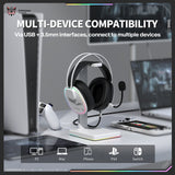 Onikuma Gaming ONIKUMA X91 Gaming Headset – RGB Lighting, HD Mic & Multi-Device Comfort, view 6