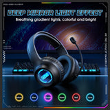 Onikuma Gaming ONIKUMA GT818 RGB Gaming Headset with 20H Playtime - Bluetooth 5.4, 360° Mic & Tri-Mode Connectivity, view 2