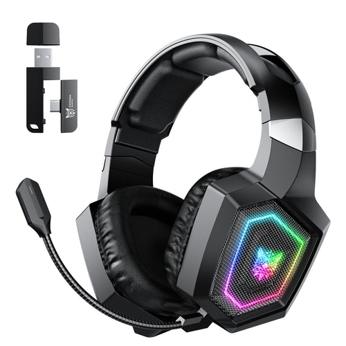 Onikuma Gaming ONIKUMA GT806 Wireless Gaming Headset Headworn Bluetooth 2.4g Wireless Wired Three Mode Lightweight E-Sports Gamer Headphone