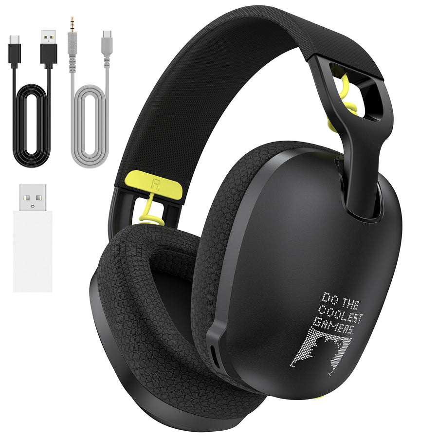 Onikuma Gaming ONIKUMA B2 Headset Headworn Bluetooth 2.4g Wireless Wired Three Mode Lightweight E-Sports Gamer Headphone