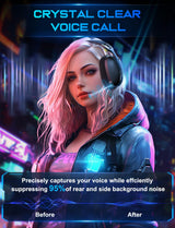 Onikuma Gaming ONIKUMA B2 Headset Headworn Bluetooth 2.4g Wireless Wired Three Mode Lightweight E-Sports Gamer Headphone, view 3