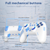 Onikuma Gaming ONIKUMA C1 Wireless Controller Compatible with Nintendo Switch/Switch Lite, Bluetooth Pro Controller with Turbo, Motion, Vibration, Wake-up, Headphone Jack and Breathing LED Light, view 2