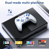 Onikuma Gaming ONIKUMA C1 Wireless Controller Compatible with Nintendo Switch/Switch Lite, Bluetooth Pro Controller with Turbo, Motion, Vibration, Wake-up, Headphone Jack and Breathing LED Light, view 3