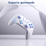 Onikuma Gaming ONIKUMA C1 Wireless Controller Compatible with Nintendo Switch/Switch Lite, Bluetooth Pro Controller with Turbo, Motion, Vibration, Wake-up, Headphone Jack and Breathing LED Light, view 4