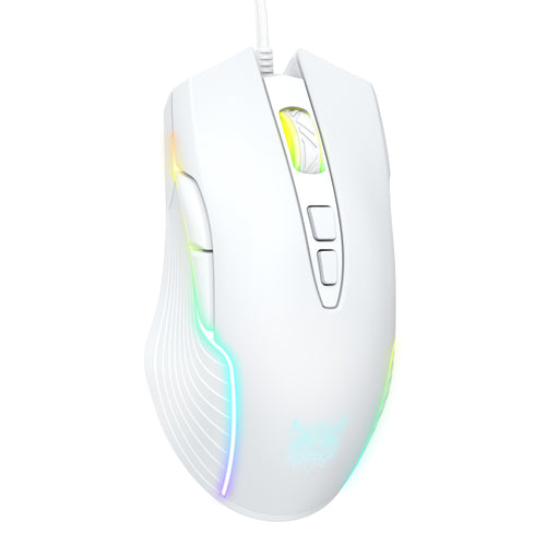 Onikuma Gaming ONIKUMA CW905 6400 DPI Wired Gaming Mouse with Breathing LED Colors