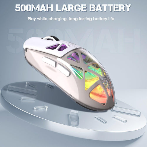 Onikuma Gaming ONIKUMA CW930 Tri-Mode Wireless Gaming Mouse with RGB Lighting & 500mAH Battery