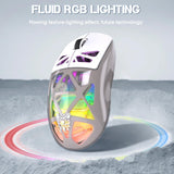 Onikuma Gaming ONIKUMA CW930 Tri-Mode Wireless Gaming Mouse with RGB Lighting & 500mAH Battery, view 3