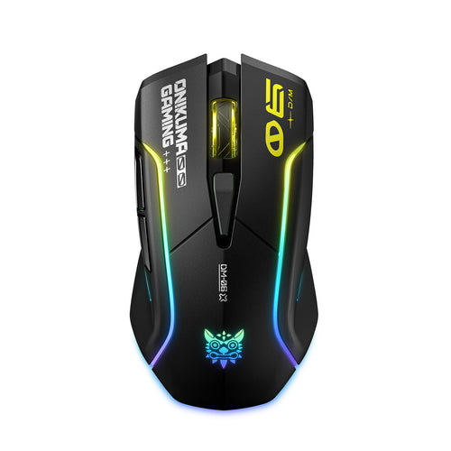 Onikuma Gaming ONIKUMA DM06 Tri-Mode E-Sports Gaming Mouse with Sports Car Styling, 12800 DPI Optical Sensor, RGB Lighting, and Self-Developed Web Driver