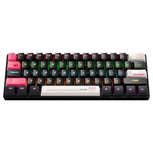 Onikuma Gaming Onikuma G55 gaming mechanical keyboard - 61 key compact RGB keyboard