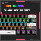 Onikuma Gaming Onikuma G55 gaming mechanical keyboard - 61 key compact RGB keyboard, view 5