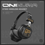 Onikuma Gaming ONIKUMA GT803 Wireless Gaming Headset – Ultra-Light Foldable Design, 50H Playback, Bluetooth 5.4, Multi-Platform Compatibility, view 4