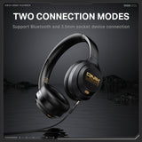 Onikuma Gaming ONIKUMA GT811 Noise Reduction Gaming Headset Headworn Bluetooth 3.5mm Socket Device Connetion Wired Wirelss Lightweight E-Sports Headphone, view 6