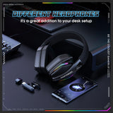 Onikuma Gaming ONIKUMA GT826 Gaming Headset Headworn Bluetooth 2.4GHz Wired Wirelss three modes Lightweight Headphone, view 4