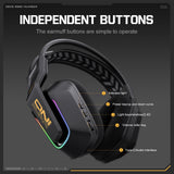 Onikuma Gaming ONIKUMA GT828 Multi-Mode Gaming Headset – 45H Playback, Bluetooth 5.4/Wired/2.4GHz, Memory Foam Comfort, view 4