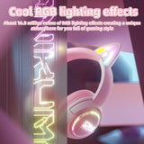 Onikuma Gaming ONIKUMA GT838 Gaming Headset Muli-device Compatible 2.4G/Wireless/USB/Type-C HD Built-in Microphone Cat Ear with RGB, view 4