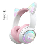 Onikuma Gaming ONIKUMA GT838 Gaming Headset Muli-device Compatible 2.4G/Wireless/USB/Type-C HD Built-in Microphone Cat Ear with RGB, view 6