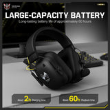 Onikuma Gaming ONIKUMA GT888 4-Mode Wireless Gaming Headset with 1000mAh Battery, 360° Rotatable Mic, and Independent Controls, view 3