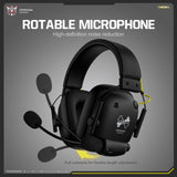 Onikuma Gaming ONIKUMA GT888 4-Mode Wireless Gaming Headset with 1000mAh Battery, 360° Rotatable Mic, and Independent Controls, view 5