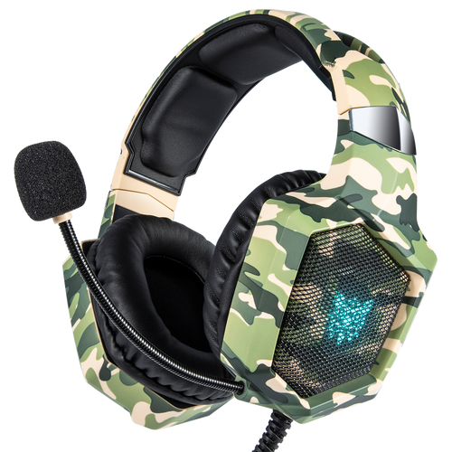 Onikuma Gaming ONIKUMA K8 Wired Stereo Gaming Headphones With Mic LED Lights