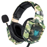 Onikuma Gaming ONIKUMA K8 Wired Stereo Gaming Headphones With Mic LED Lights, view 3