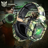 Onikuma Gaming ONIKUMA K8 Wired Stereo Gaming Headphones With Mic LED Lights, view 6