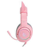 Onikuma Gaming ONIKUMA K9 RGB Stereo Gaming Headset with Cat Ears for PS4, Xbox, PC and Switch, view 4